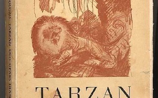 Burroughs, Edgar Rice: Tarzan och Opars diamanter (1uppl1923