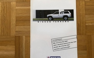 Esite Nissan Terrano I, 1987/1988