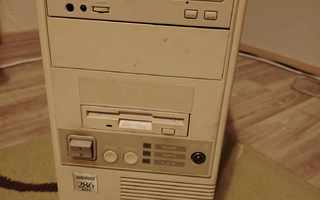 Vanha pöytäkone Pentium-S 150mhz 65MB Ram Toimiva