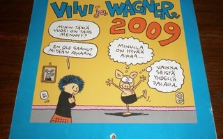 Viivi ja Wagner 2009 seinäkalenteri