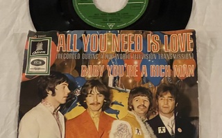 The Beatles – All You Need Is Love (GERMANY 7")