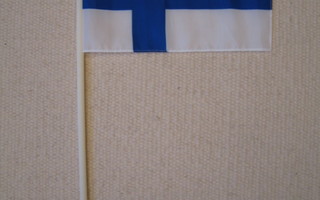 Suomen lippu käsilippu urheilukisoihin tms.