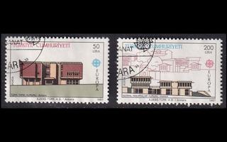 Turkki 2777-8 o Europa (1987)