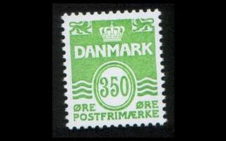 Tanska 1027 ** Aaltoviiva 350 öre (1992)