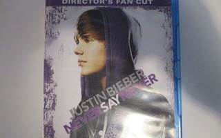 BLU-RAY JUSTIN BIEBER NEVER SAY NEVER