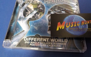 IRON MAIDEN - DIFFERENT WORLD UUSI DVD SINGLE