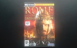 PC CD: ROME Total War: Barbarian Invasion expansion (2005)
