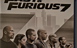 FAST & FURIOUS 7 EXTENDED EDITION BLU-RAY