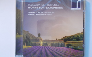 TABLEAUX DE PROVENCE:WORKS FOR SAXOPHONE  CD