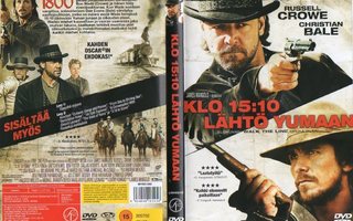 klo 15:10 lähtö yumaan (2 dvd spec.ed. Russell Crowe) 566