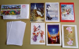 Taidetta ilman käsiä - kiertämättömiä postikortteja 14kpl