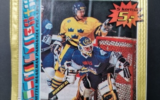 1994 Semic jääkiekko keräilysarja avaamaton pussi