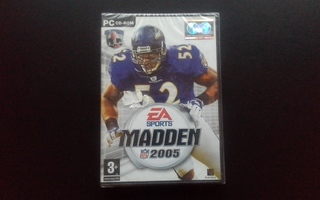 PC CD: Madden NFL 2005 (2004) peli. UUSI