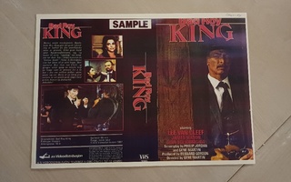Bad Roy King (HUOM!) VHS kansipaperi / kansilehti