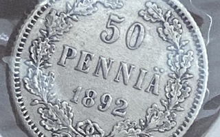 50 penniä 1892