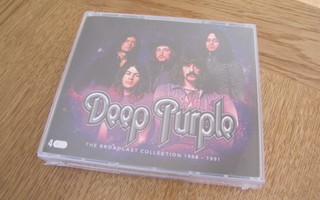 Deep Purple the broadcast collection 1968-1991 4x cd boxi mu