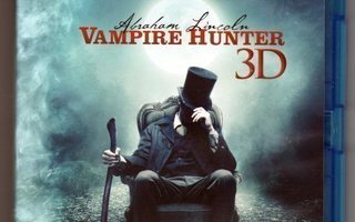 Abraham Lincoln: Vampire Hunter 3-disc Blu-ray 3D Suomikansi