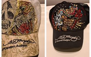 2 kpl Ed Hardy vintage lippis