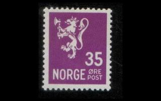 Norja 227 ** Leijona 35 öre (1940)