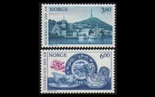 Norja 1278-9 ** Egersund 200v (1998)