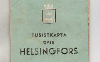 Helsinki: Matkailukartta vuodelta 1949