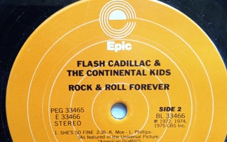 LP-LEVY: FLASH CADILLAC & THE CONTINENTAL KIDS : ROCK & ROLL