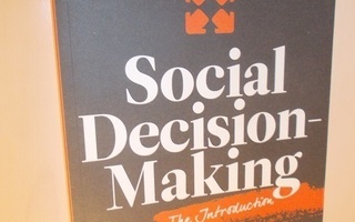 Jaakko Pellosniemi: Social Decision Making