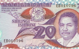 Tanzania 20 sh 1987