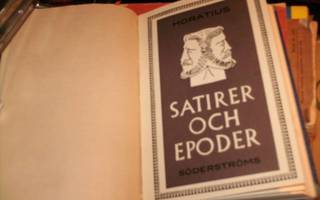 HORATIUS Satirer och epoder ( 1959 ) Sis.postikulut