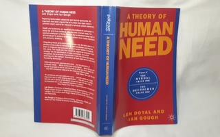 A Theory of Human Need Doyal Gough kirja
