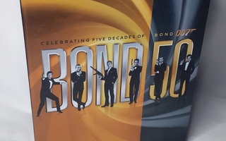 James Bond 007 50 Years DVD-boxi