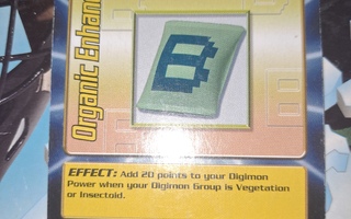 Organic Enhancer 1999 bandai digimon card