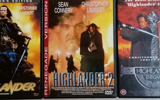 Highlander trilogia -DVD