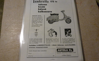 Lambretta 175  skootteri mainos -61