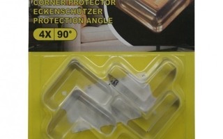 Benson Kulmasuojat, 4kpl, kiinnitys tarrat, läpinäkyviä UUSI