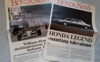 Honda News -lehdet, 1986