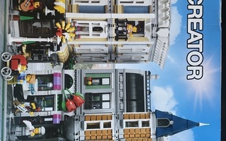 UUSI Lego Creator Experti: Assembly square / Kortteli 10255