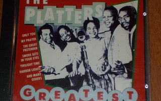CD - PLATTERS - Greatest - 1992 vocal pop,doo-wop EX-