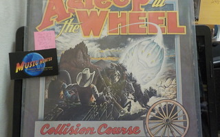 ASLEEP AT THE WHEEL - COLLISION COURSE EX-/VG++ LP