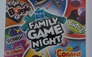 * Hasbro Family Game Night Wii / Wii U PAL CIB Lue Kuvaus
