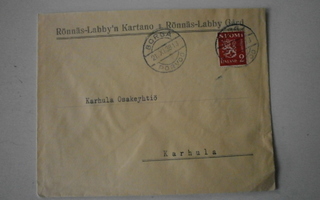 Porvoo, Rönnes-Labby'n Kartano, 21.11.1938