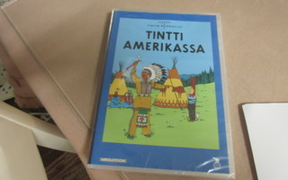 Tintin Seikkailut: Tintti Amerikassa. Suomipuhe. 1991.*uusi*