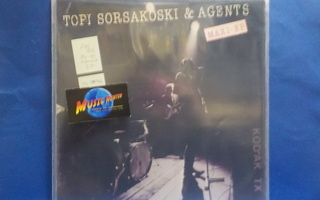 TOPI SORSAJOKI & AGENTS EX+/EX+ FIN - 85 MAXI-EP