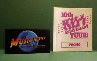 KISS - 10TH ANNIVERSARY TOUR, PROMO BACKSTAGE PASS