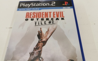 Ps2 peli: Resident evil outbreak File#2
