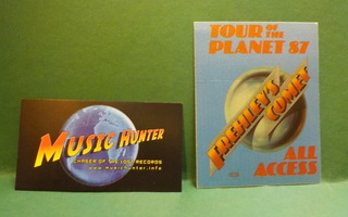 FREHLEY´S COMET - TOUR OF THE PLANET ´87, BACKSTAGE PASS