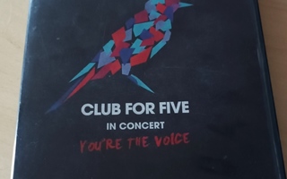 CLUB FOR FIVE - IN CONCERT - YOU'RE THE VOICE (CD+DVD)