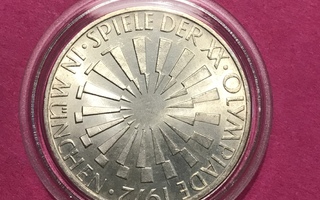 Saksa: 10 mk. 1972 olimpiade hopea