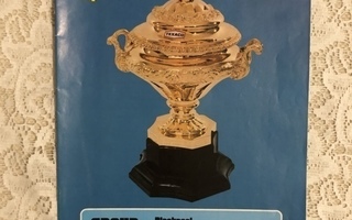 The Texaco Cup 1974-1975. Priima.