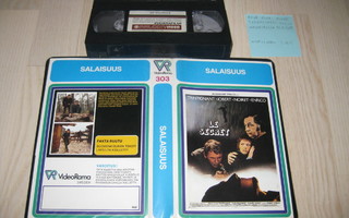 Salaisuus-VHS (FIx, VideoRama, Jean-Louis Trintignant, 1974)